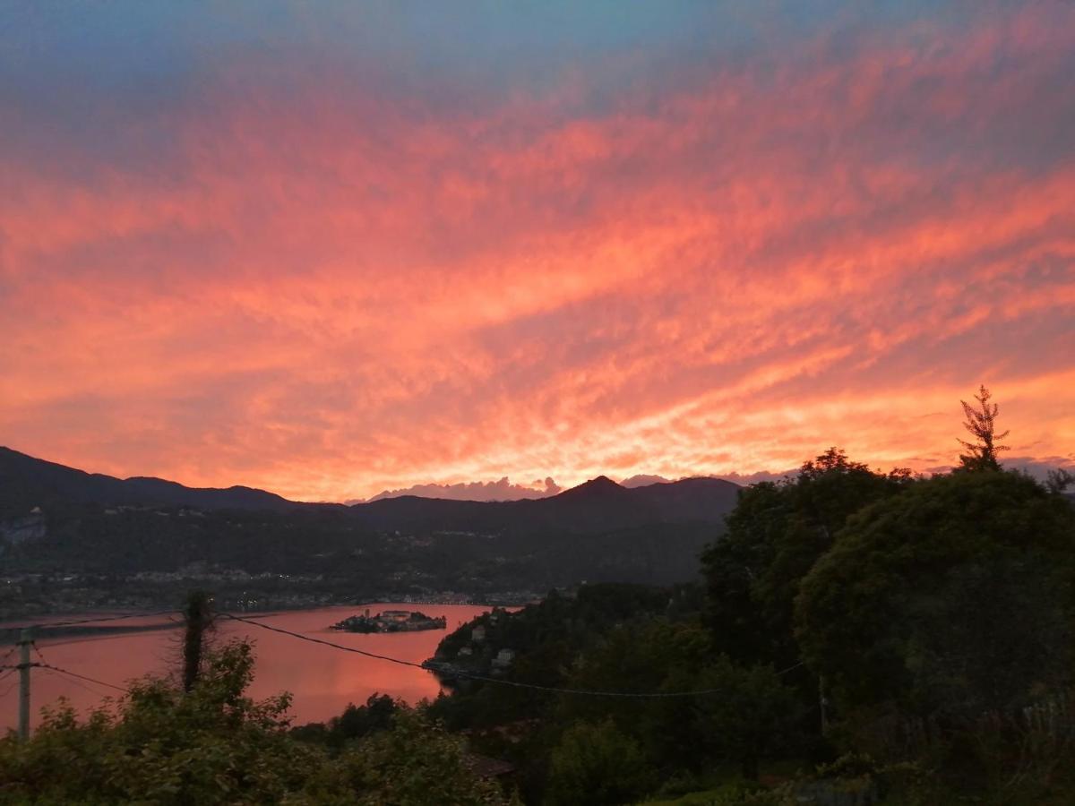 Terrazza Sul Lago Амено Экстерьер фото