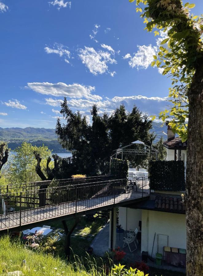 Terrazza Sul Lago Амено Экстерьер фото