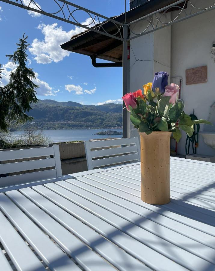 Terrazza Sul Lago Амено Экстерьер фото