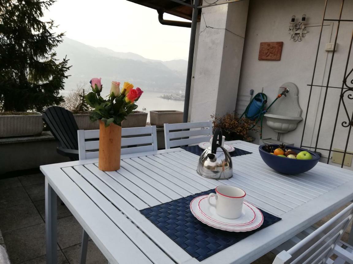 Terrazza Sul Lago Амено Экстерьер фото